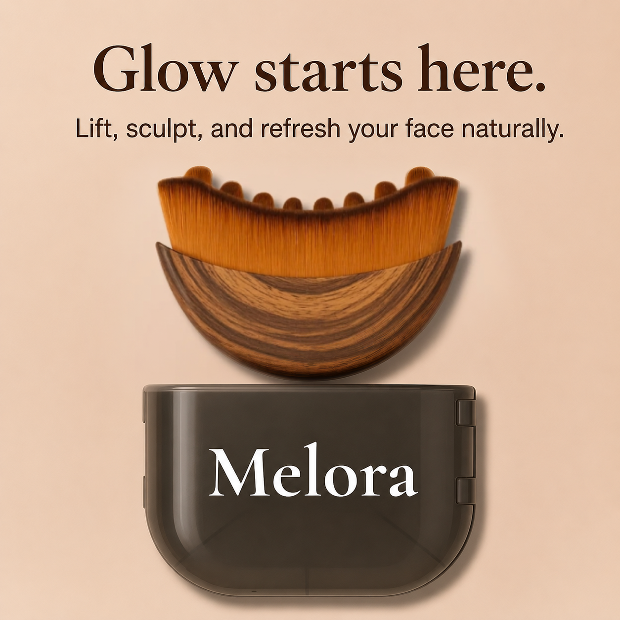Melora Lymphatic Face Brush